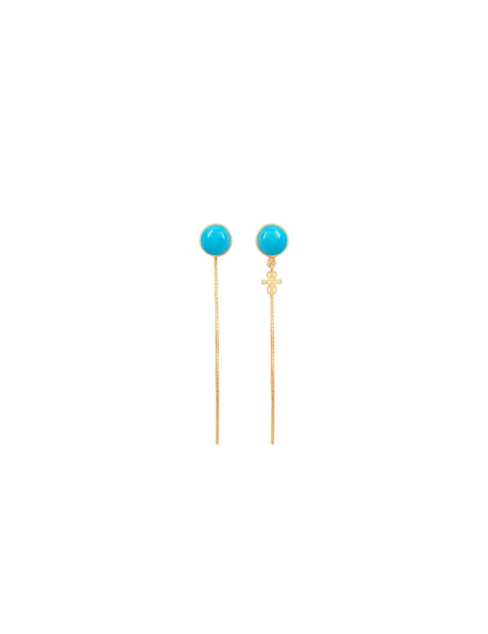 Brinco Lollipop Turquesa
