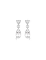 Brinco Cristal Longo com Brilhantes