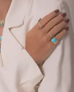 Anel Chancela Turquesa - Imagem 3