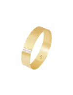 Bracelete Lâmina Ouro Amarelo G