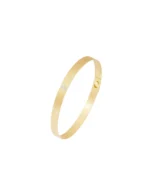 Bracelete Lâmina Simples Ouro Amarelo P