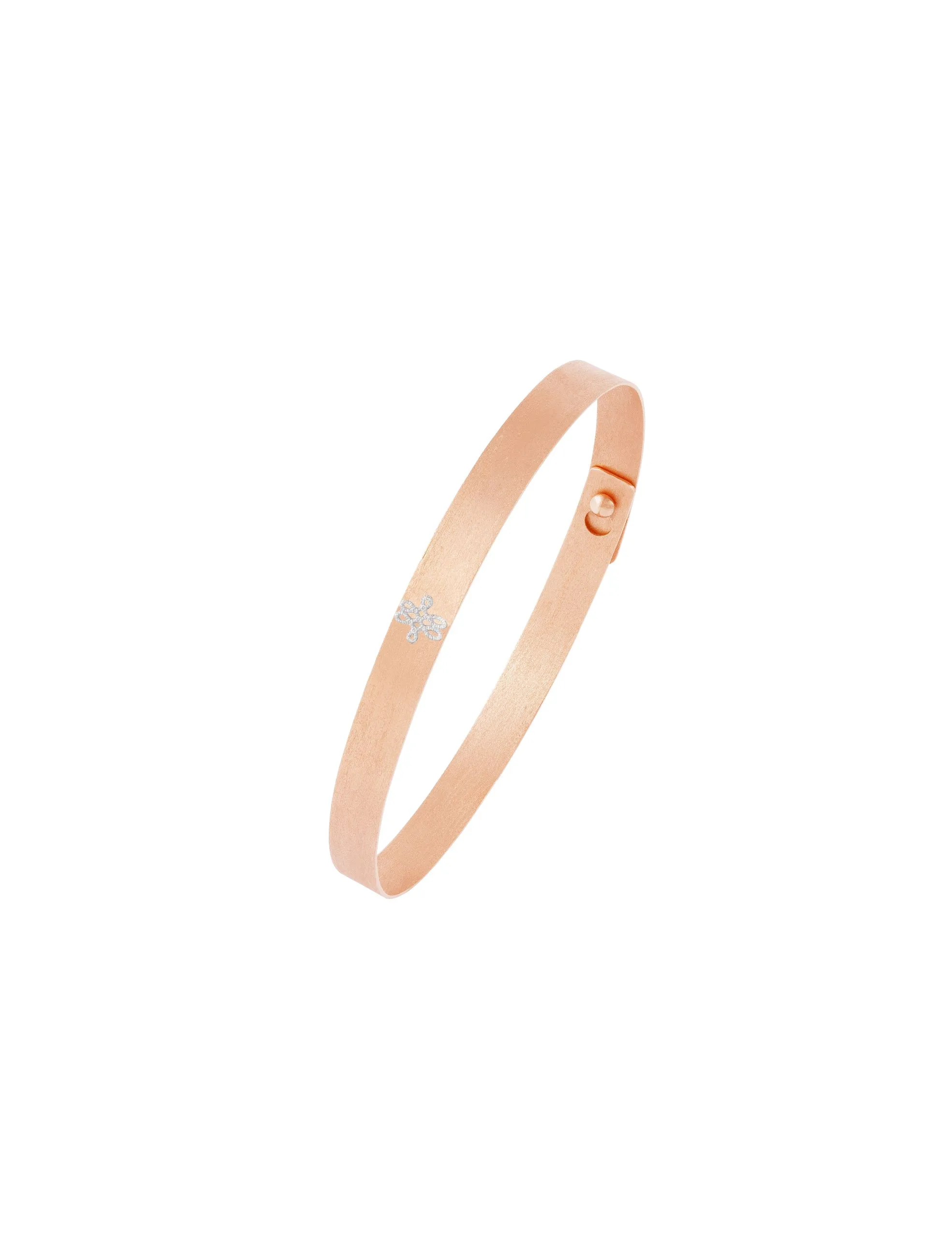 Bracelete Lamina Ouro Rose P Still Bracelete Lâmina Simples Ouro Rose P - Imagem 1