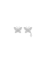 Brinco Borboleta Brilhantes G