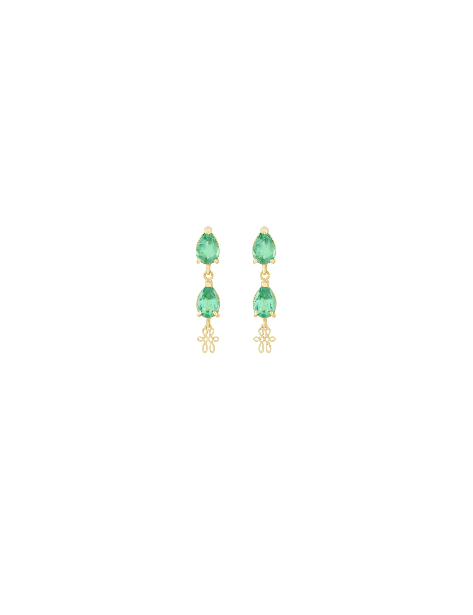 Brinco Doce Esmeralda P Still Brinco Doce Esmeraldas P - Imagem 1