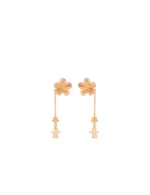 Brinco Mauve Ouro Rose G