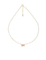Colar Aurora Turmalina Rosa com Pérolas - Imagem 2