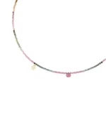 Colar Capri Ipanema Rosa 38cm
