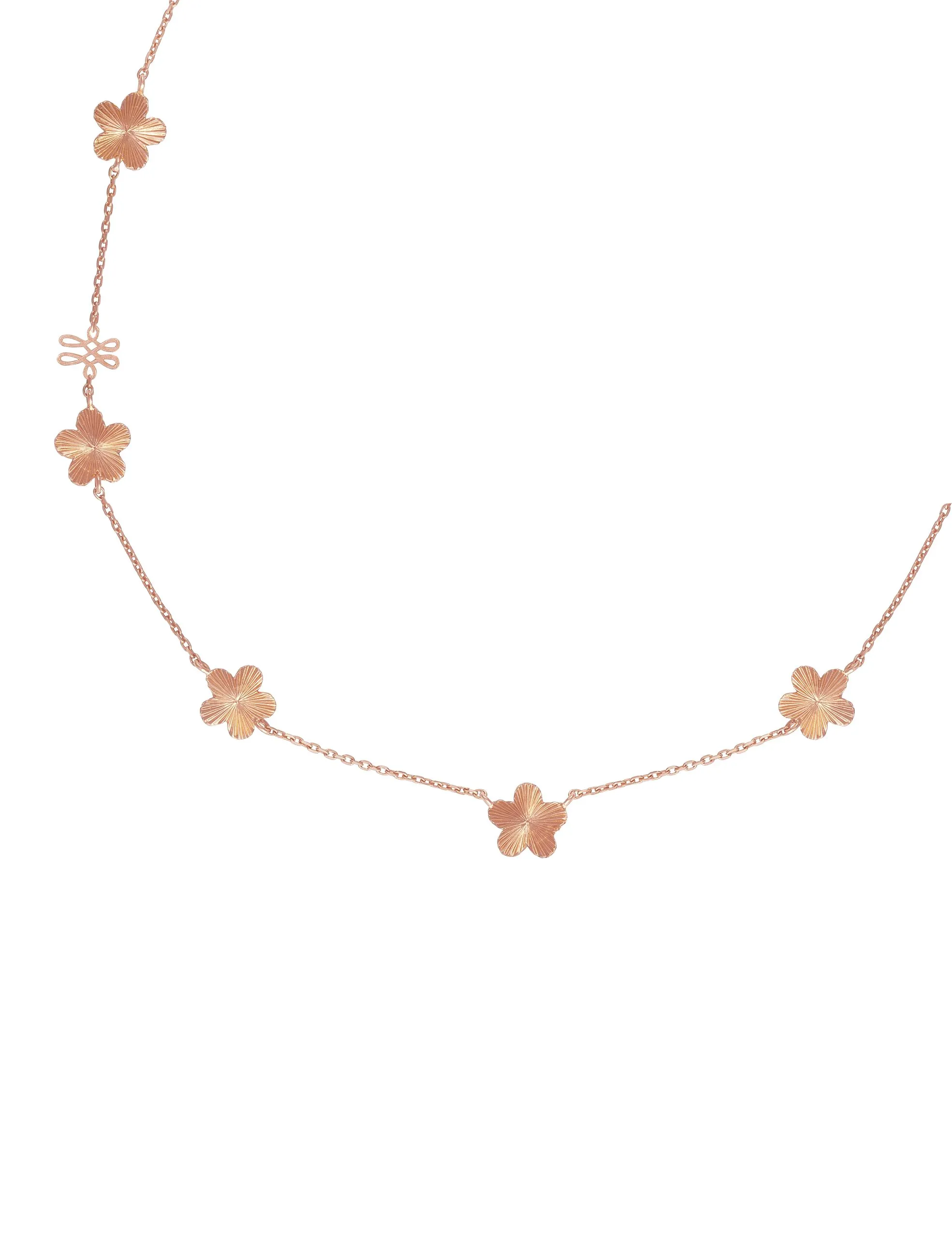 Colar Mauve Ouro Rose Still Colar Mauve Ouro Rose 40cm - Imagem 1