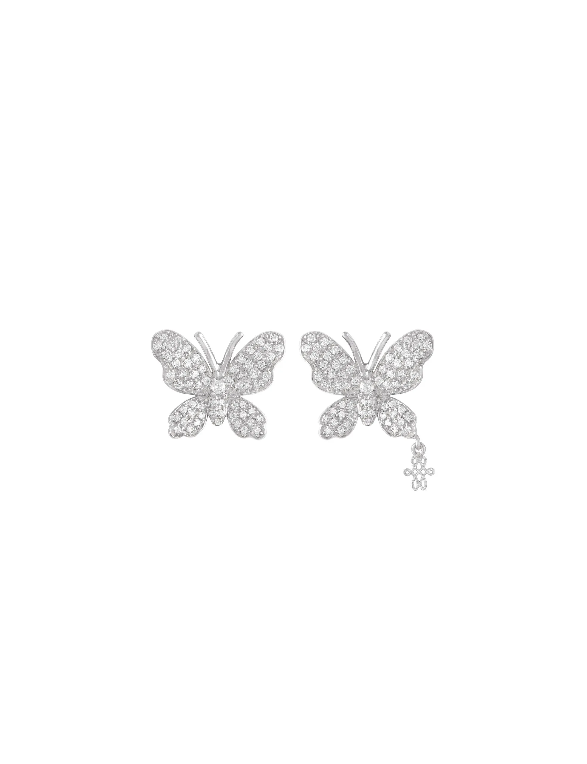 Piercing Borboleta Brilhantes GG Still Brinco Borboleta Brilhantes GG - Imagem 1