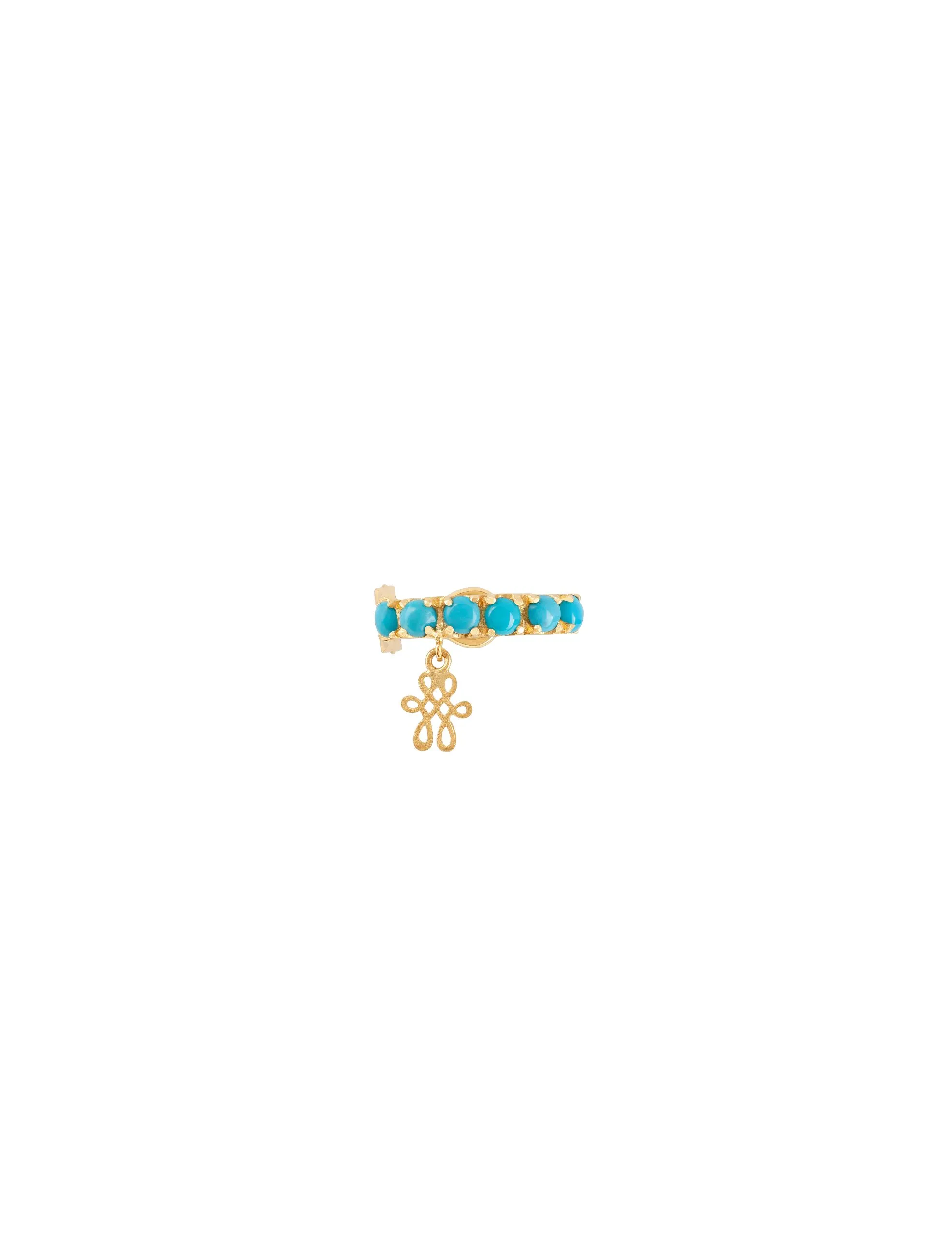Piercing Turquesa Esquerdo Still Piercing Turquesa Esquerdo - Imagem 1