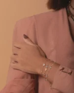 Pulseira Primavera Hortensia - Imagem 2