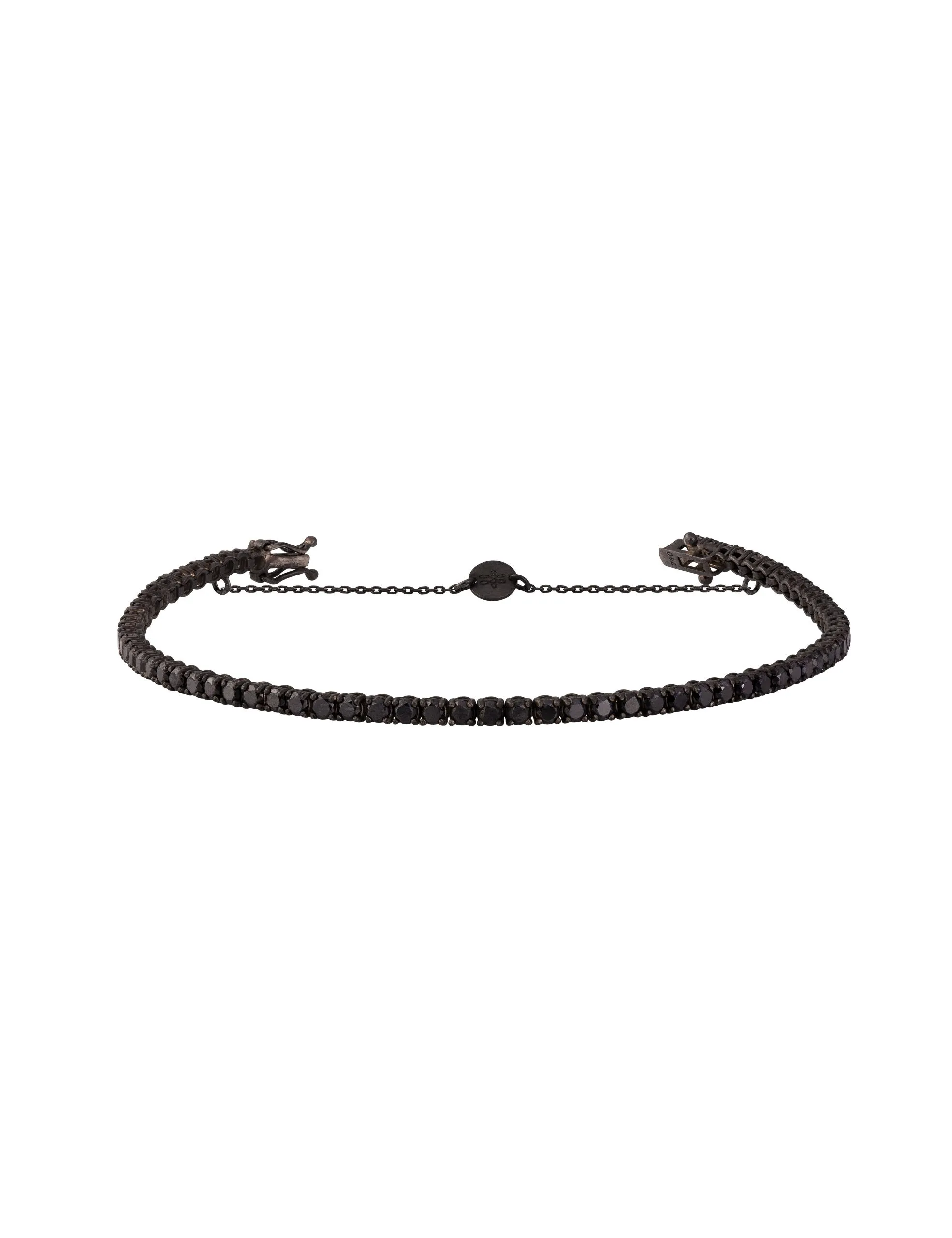Pulseira Riviera Diamante Negro Still Pulseira Riviera Diamante Negro 5pts - Imagem 1