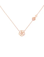Colar Buque Simples Ouro Rose