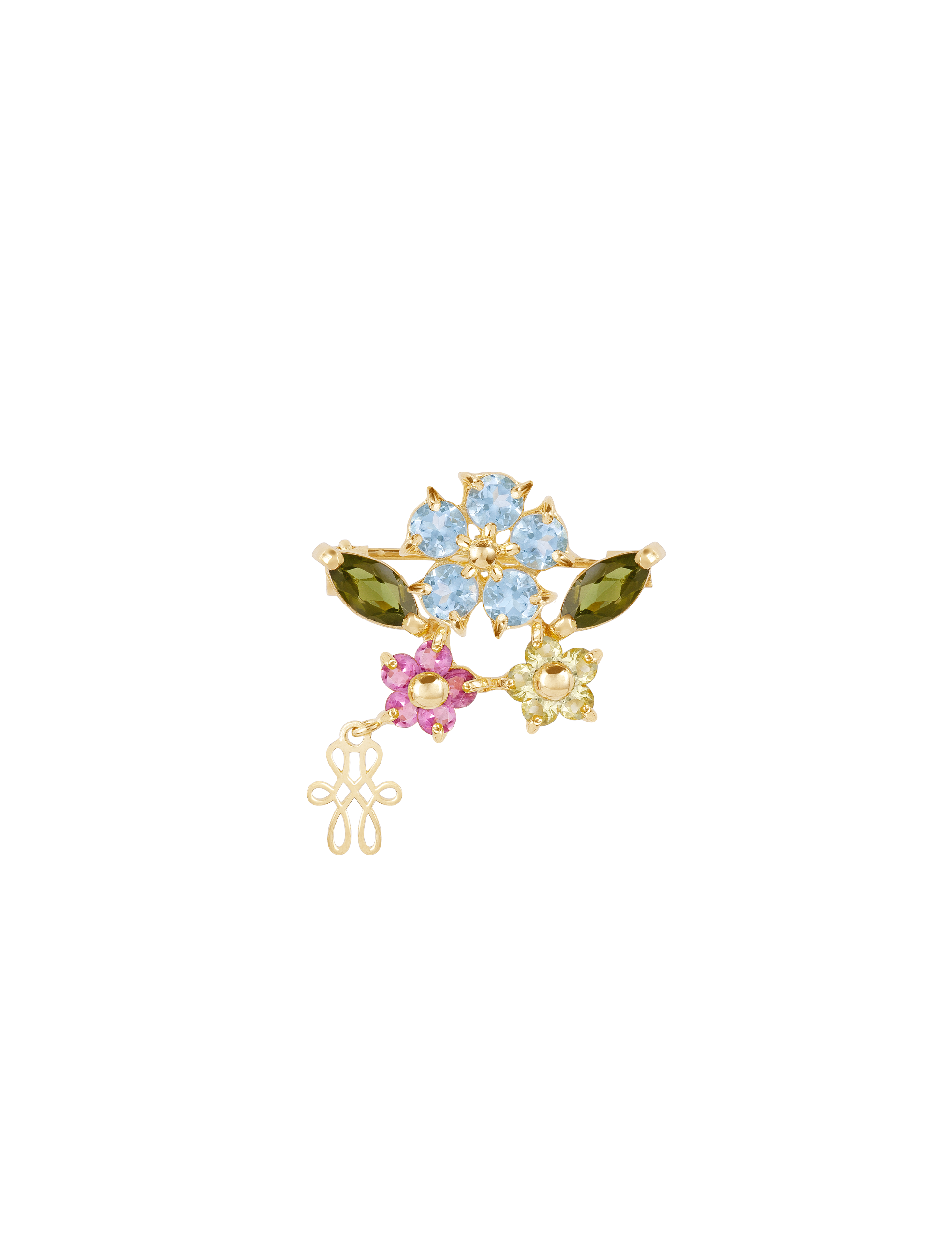 Broche 3 Flores Lis Still Broche 3 Flores Lis - Imagem 1